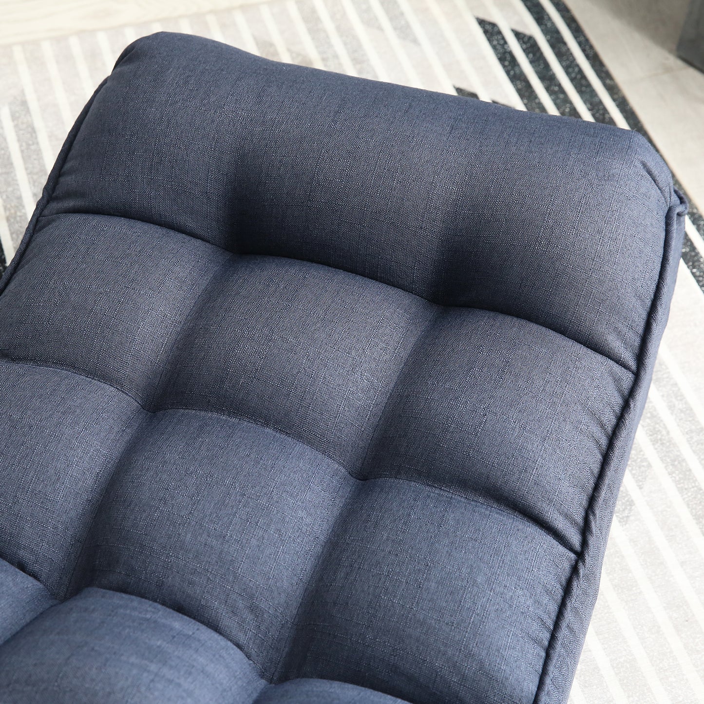 （缺货）Single sofa reclining chair Japanese chair lazy sofa tatami balcony reclining chair leisure sofa adjustable chair