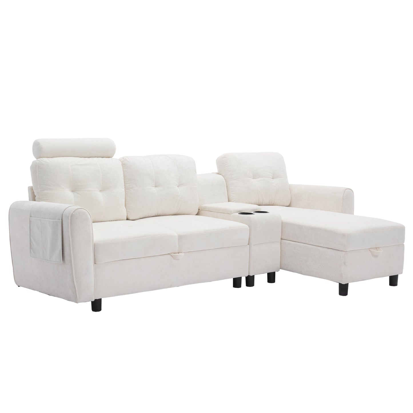 UNITED WE WIN storage sofa /Living room sofa cozy sectional sofa