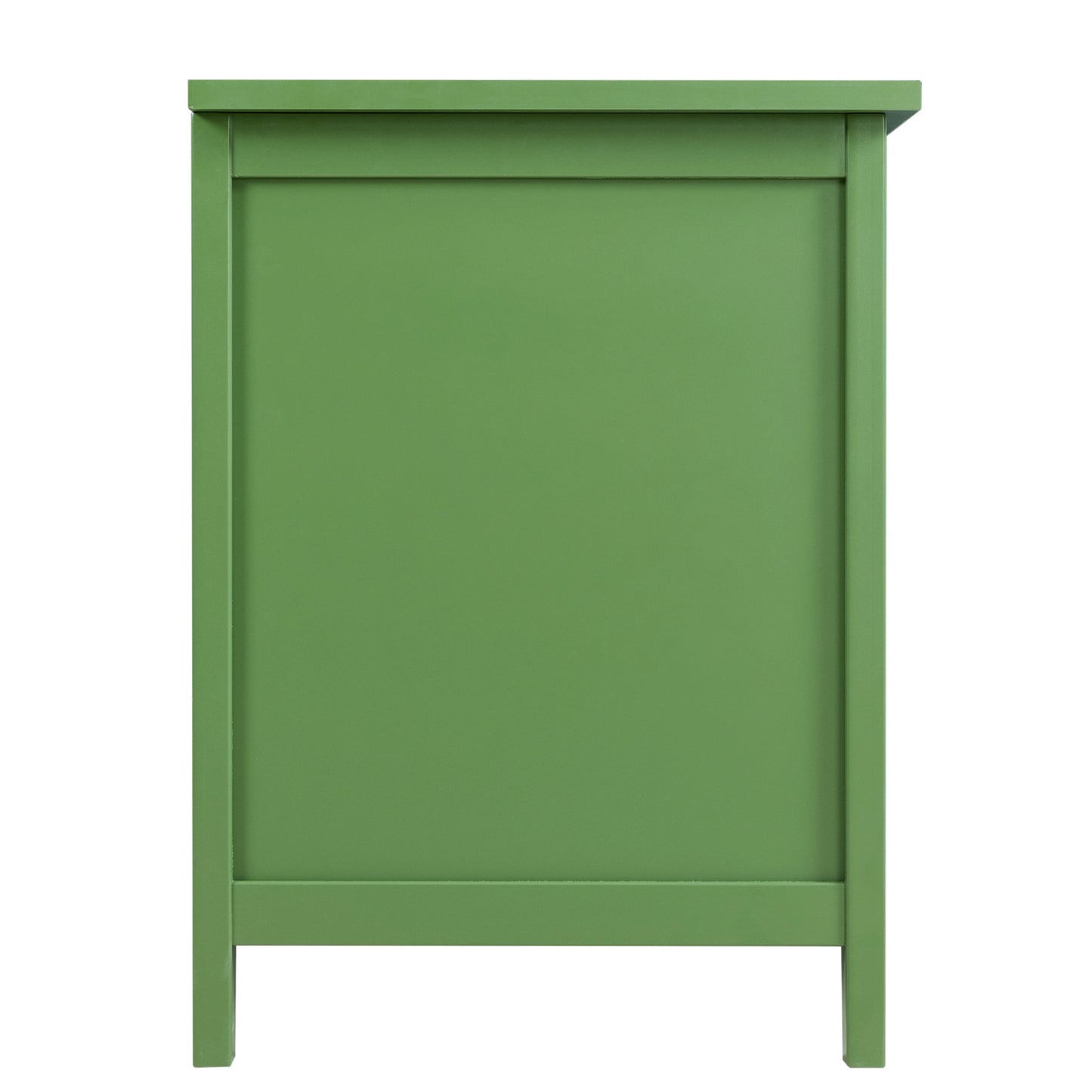 71-inchstylishTVcabinet Entertainment CenterTV stand,TVConsoleTable, Media Console,solidwood frame,Changhong glass door,Metal handle,antique green,canbeplacedin the children's room,bedroom Living Room