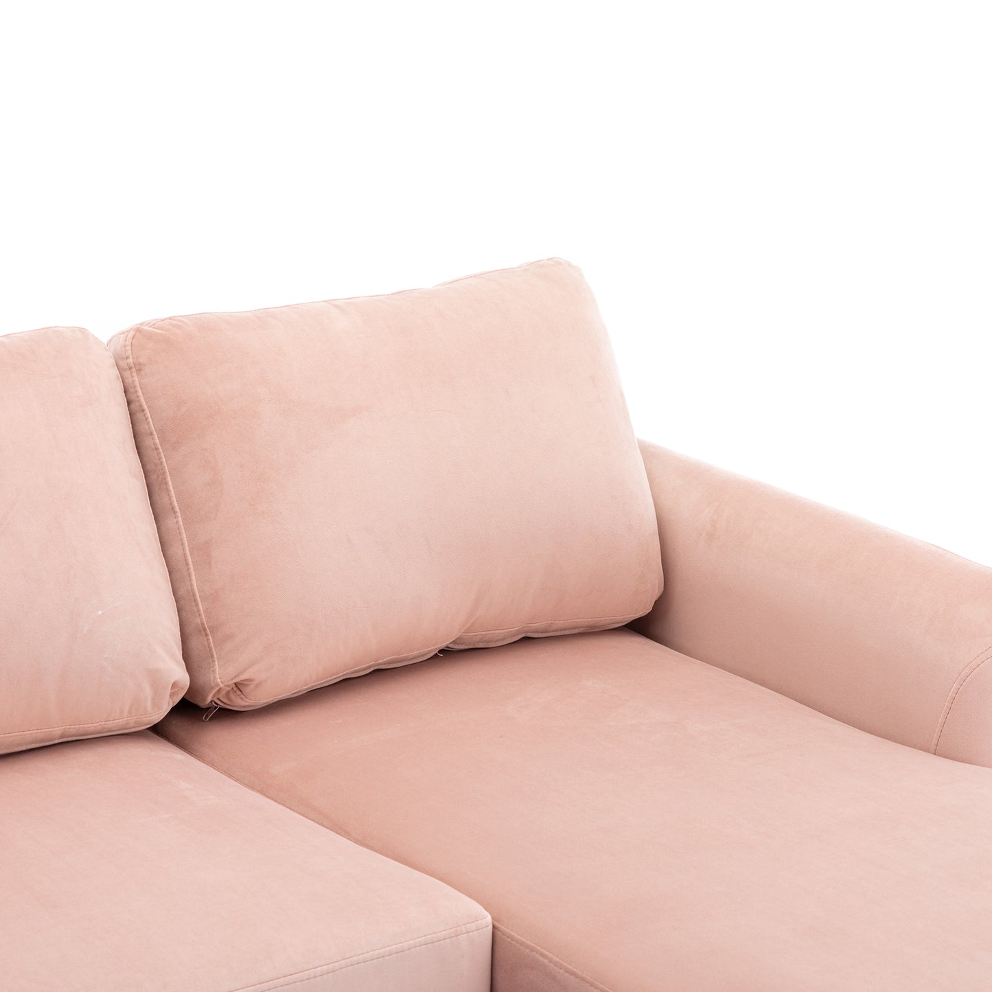 （缺货）UNITED WE WIN Sectional Sofa Reversible Sectional Sleeper Sectional Sofa with Storage Chaise