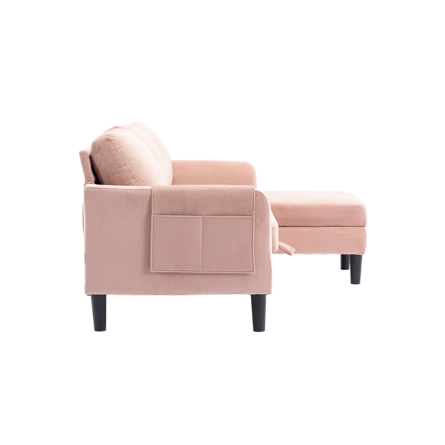 （缺货）UNITED WE WIN Sectional Sofa Reversible Sectional Sleeper Sectional Sofa with Storage Chaise