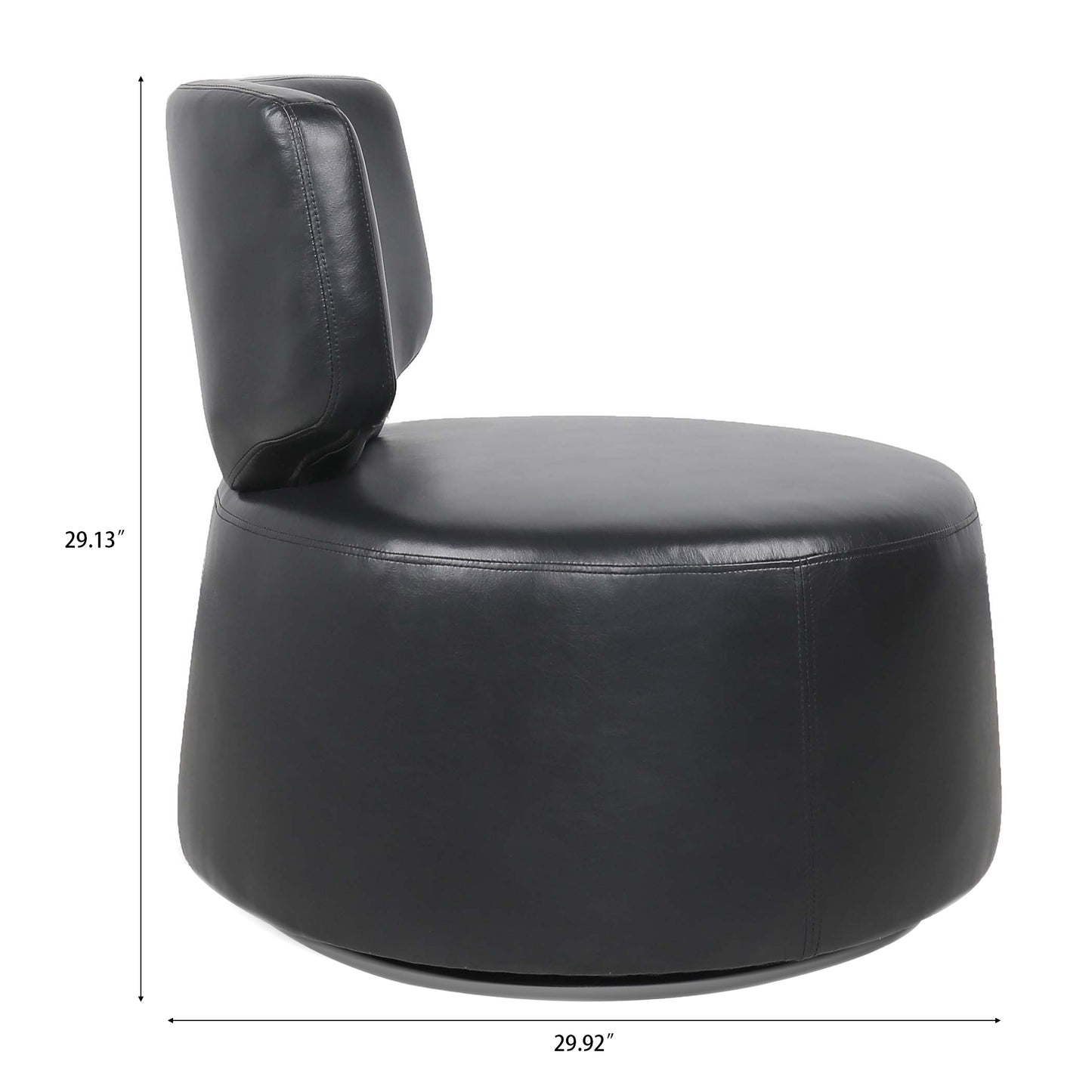 29.13" Wide Swivel Chair