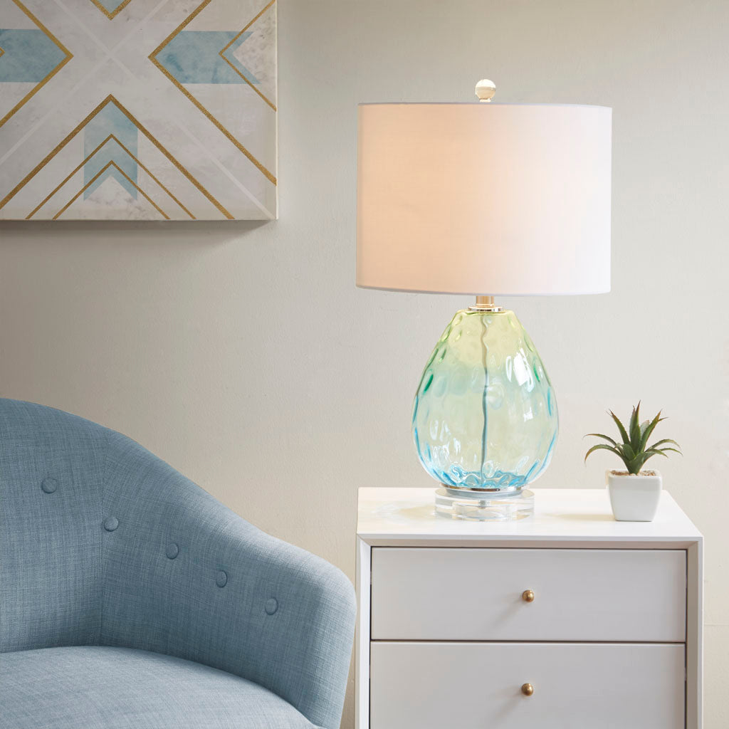 Ombre Glass Table Lamp