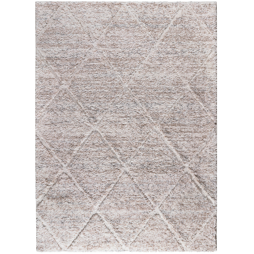 Talas Trellis Area Rug in Cream