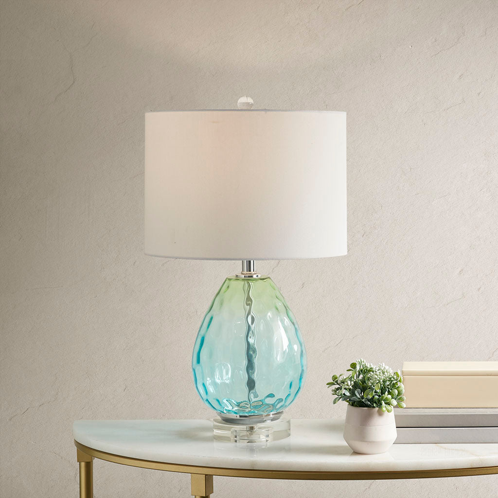 Ombre Glass Table Lamp