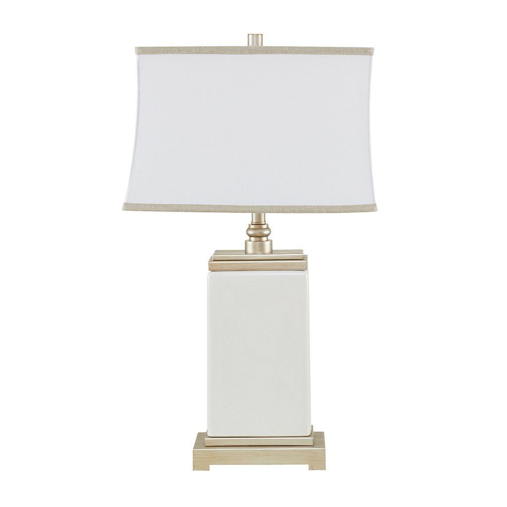 Rectangular Ceramic Table Lamp