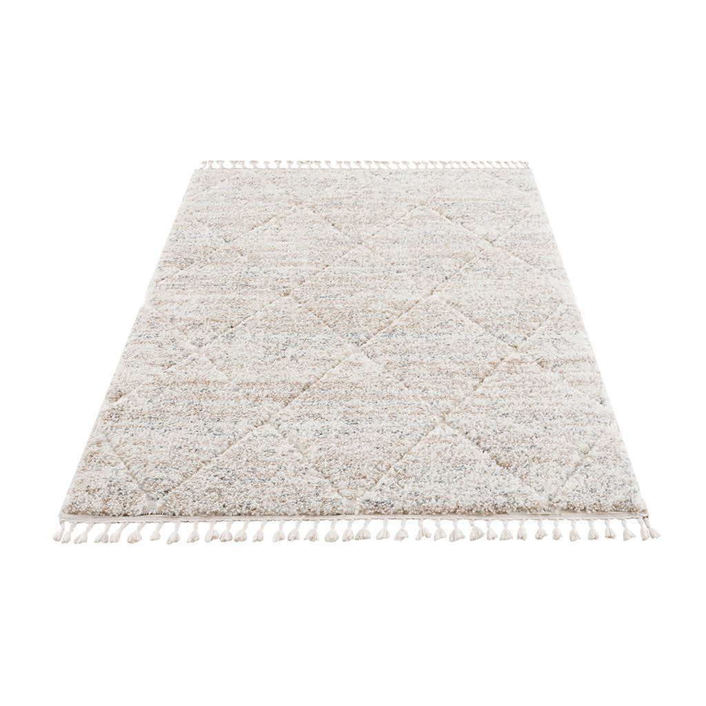 Talas Trellis Area Rug in Cream