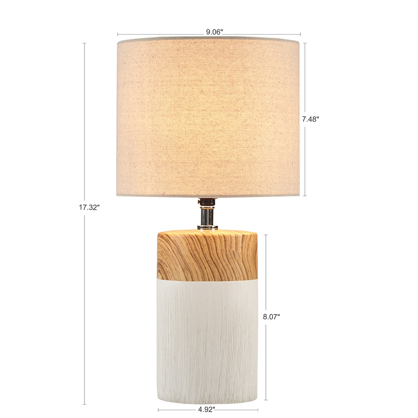 Textured Ceramic Table Lamp