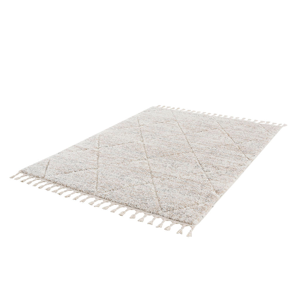 Talas Trellis Area Rug in Cream