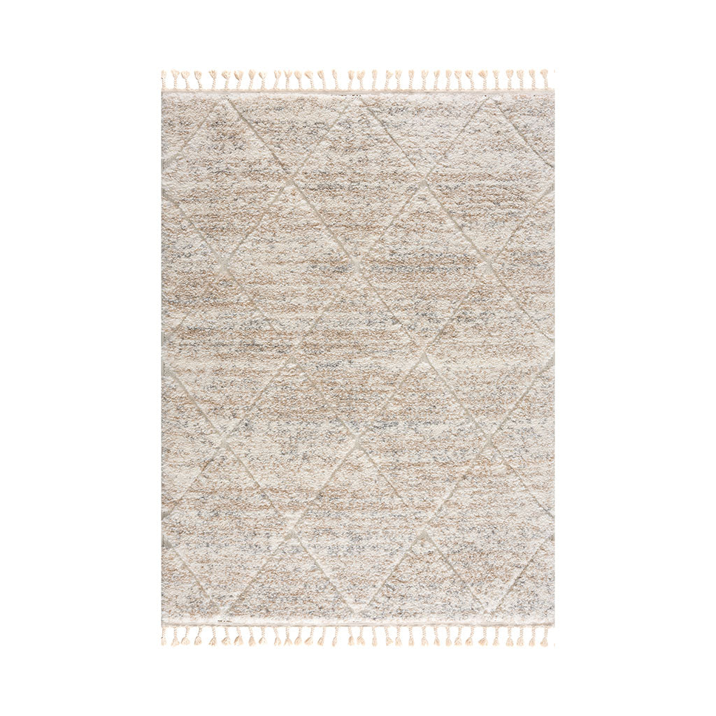 Talas Trellis Area Rug in Cream