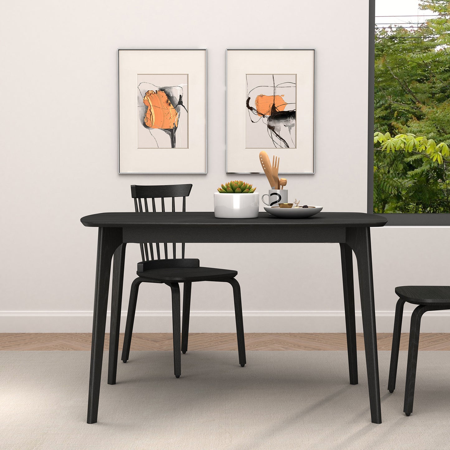 Solid Wood Dining Table - Timeless Elegance for Your Dining Space