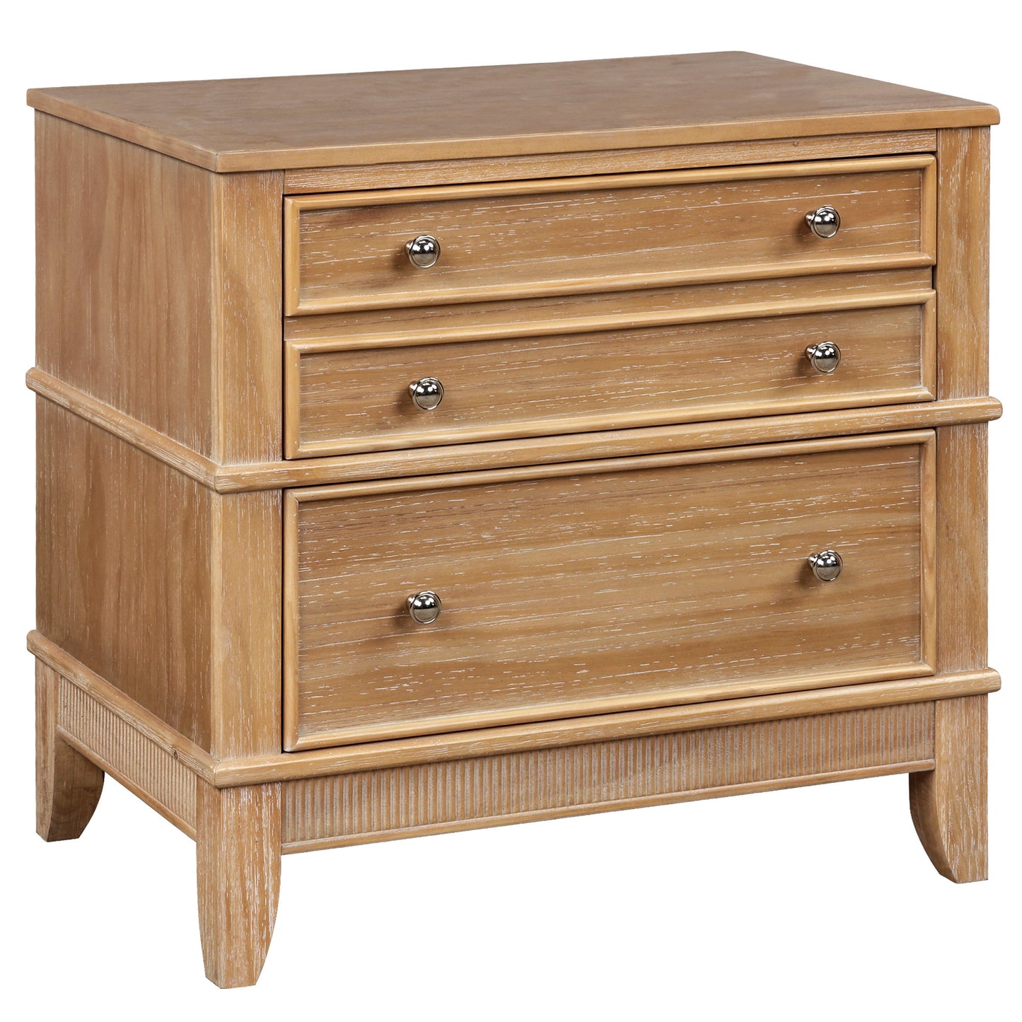 Hazel 3-Drawer Hazel 3-Drawer Side Table for Living Room, Hallway, Entryway