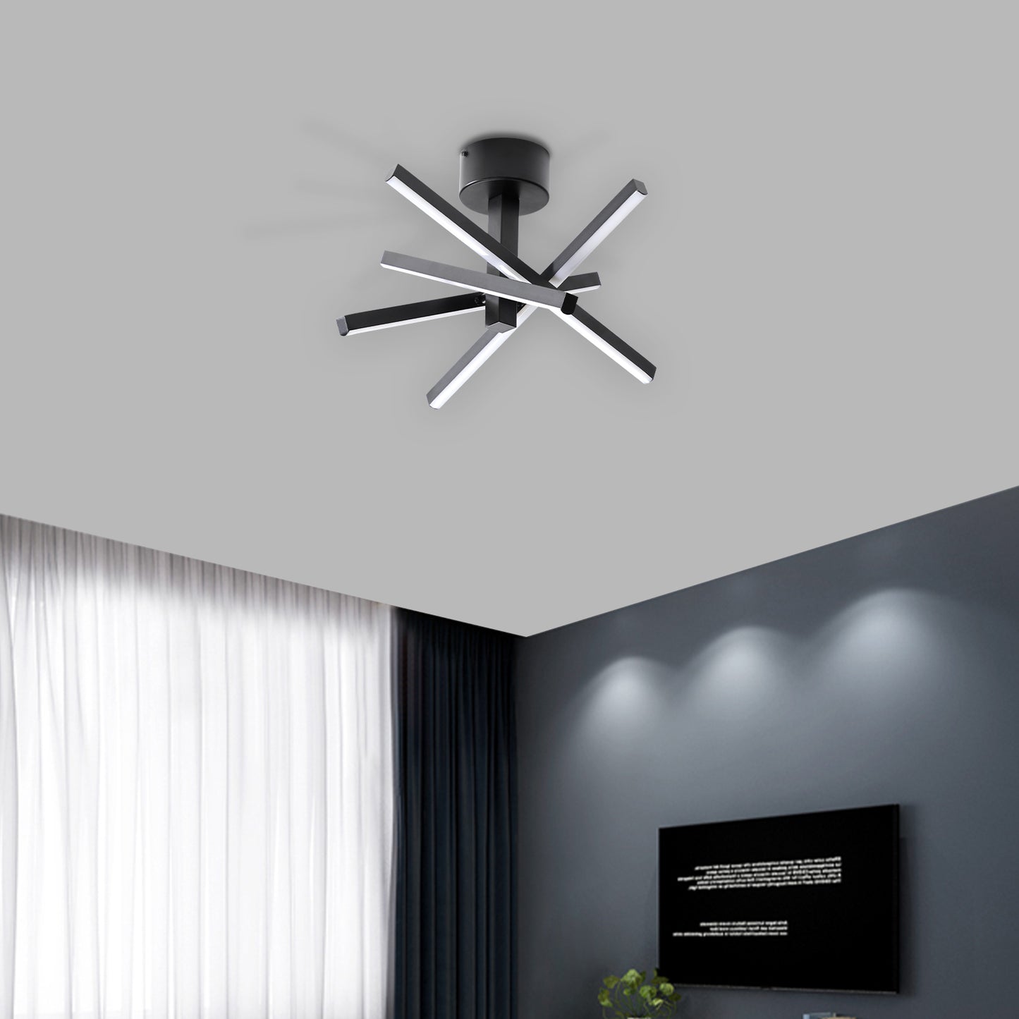 LED Semi Flush Mount Ceiling lamp