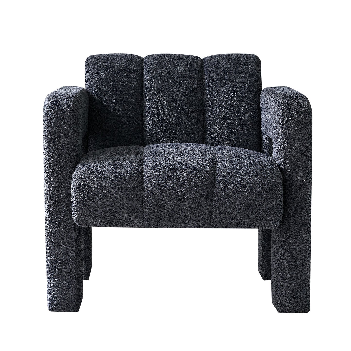 31.10" Wide Boucle Upholstered Accent Chair