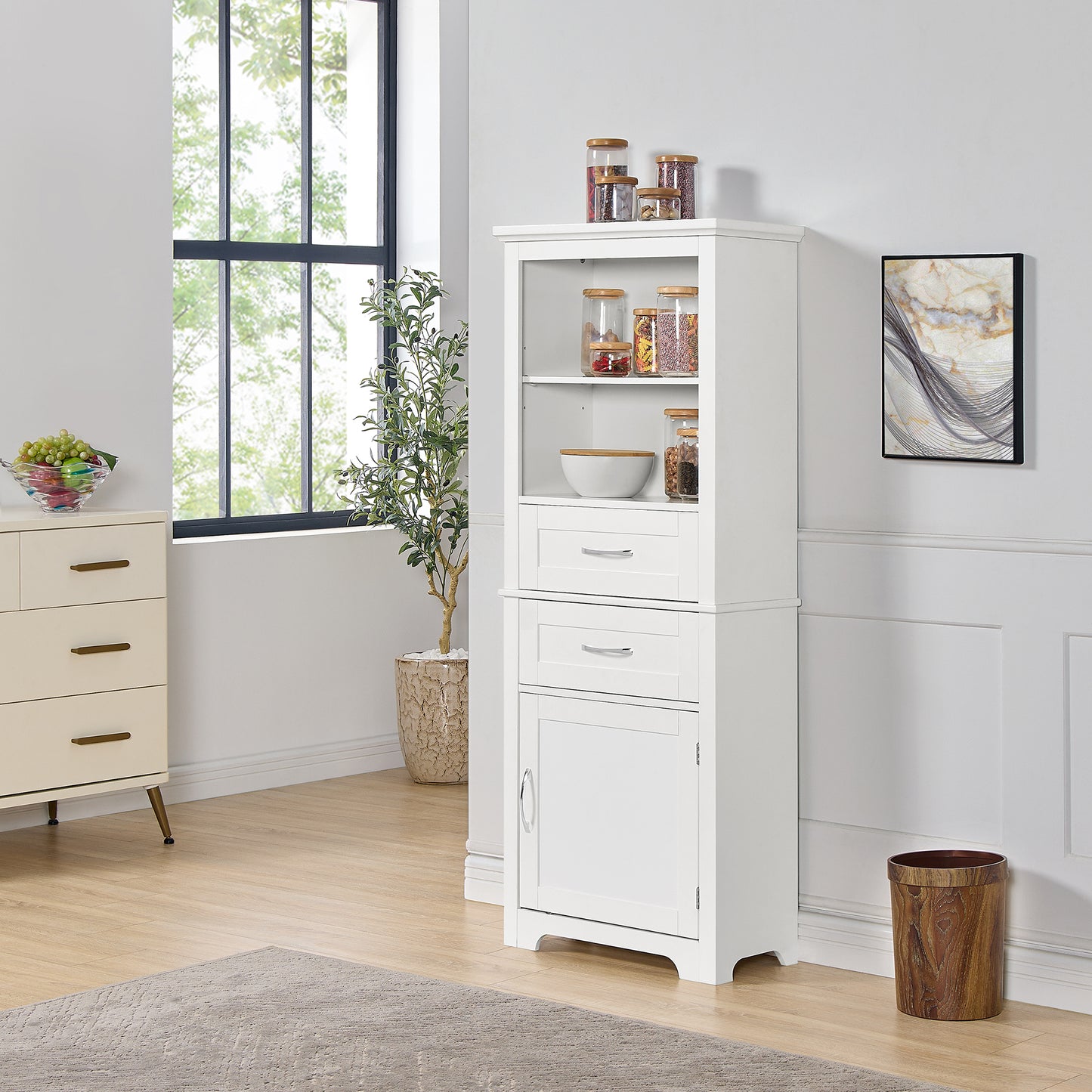 Bathroom cabinets, storage cabinets, cupboards, storage cabinets with doors, display cabinets with open shelves, freestanding living room floor cabinets, home office