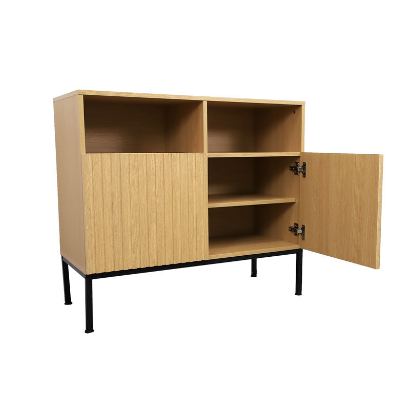 Coffee Bar Cabinet, Corner Storage Cabinet, Modern Buffet Sideboard, Entertainment Center, Storage Cabinet with Doors and Shelves, Media Cabinet for 55 inch TV Stand, for Living Room, Kitchen, Dining