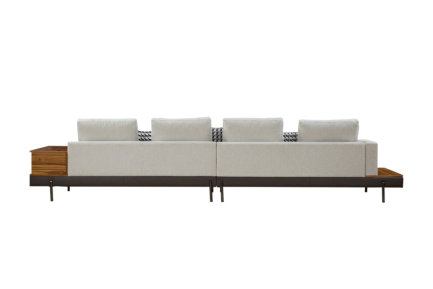 Luxury sofa/Fabric sofain Living Room Left and Right Interchangeable/four seat sofa/off-white