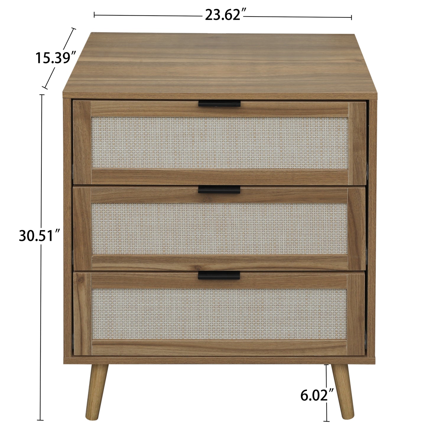 3 Drawer Cabinet, Suitable for bedroom, living room, study