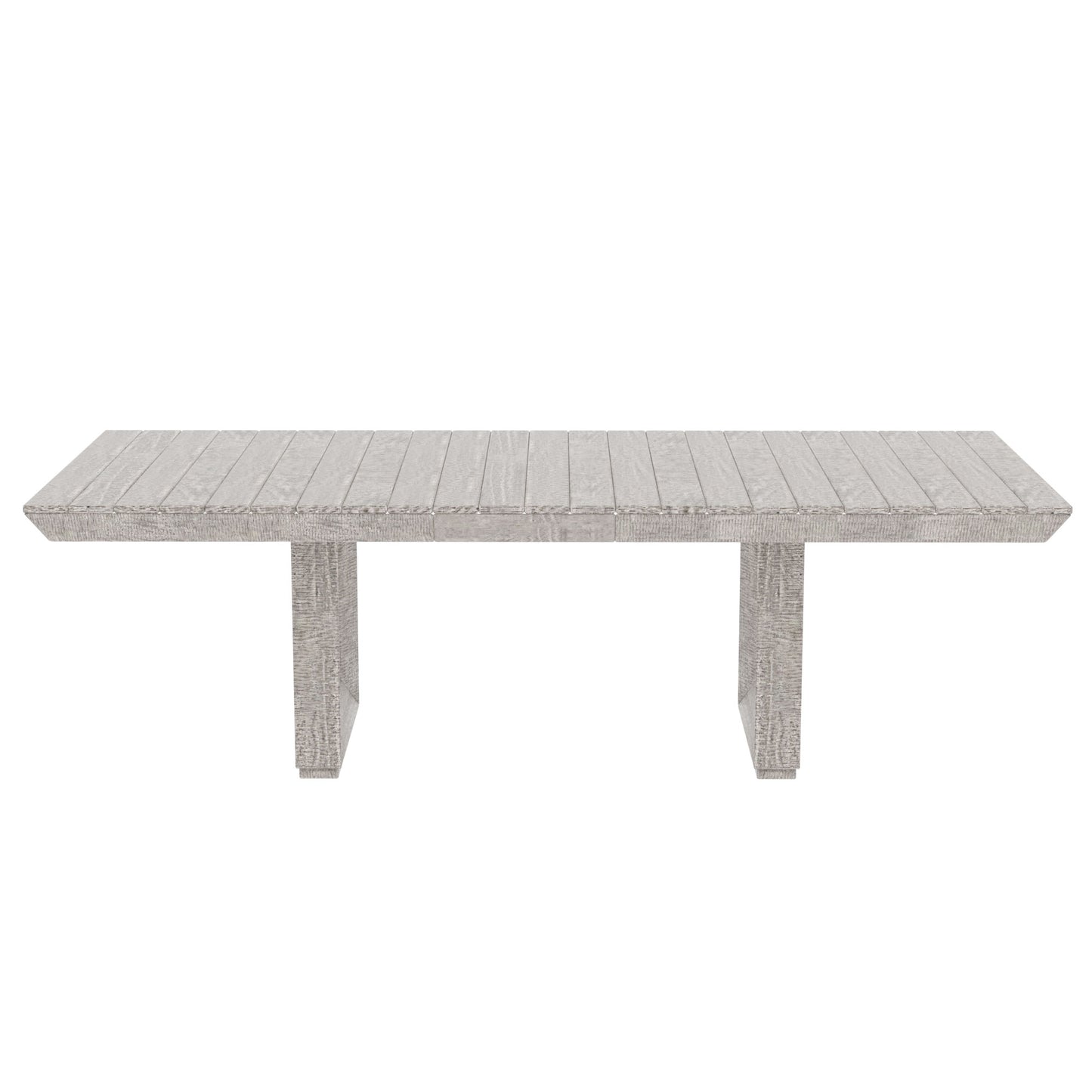 98" Rectangular dining table Stretchable Farmhouse dining table for Dining Room, Home Office Gray