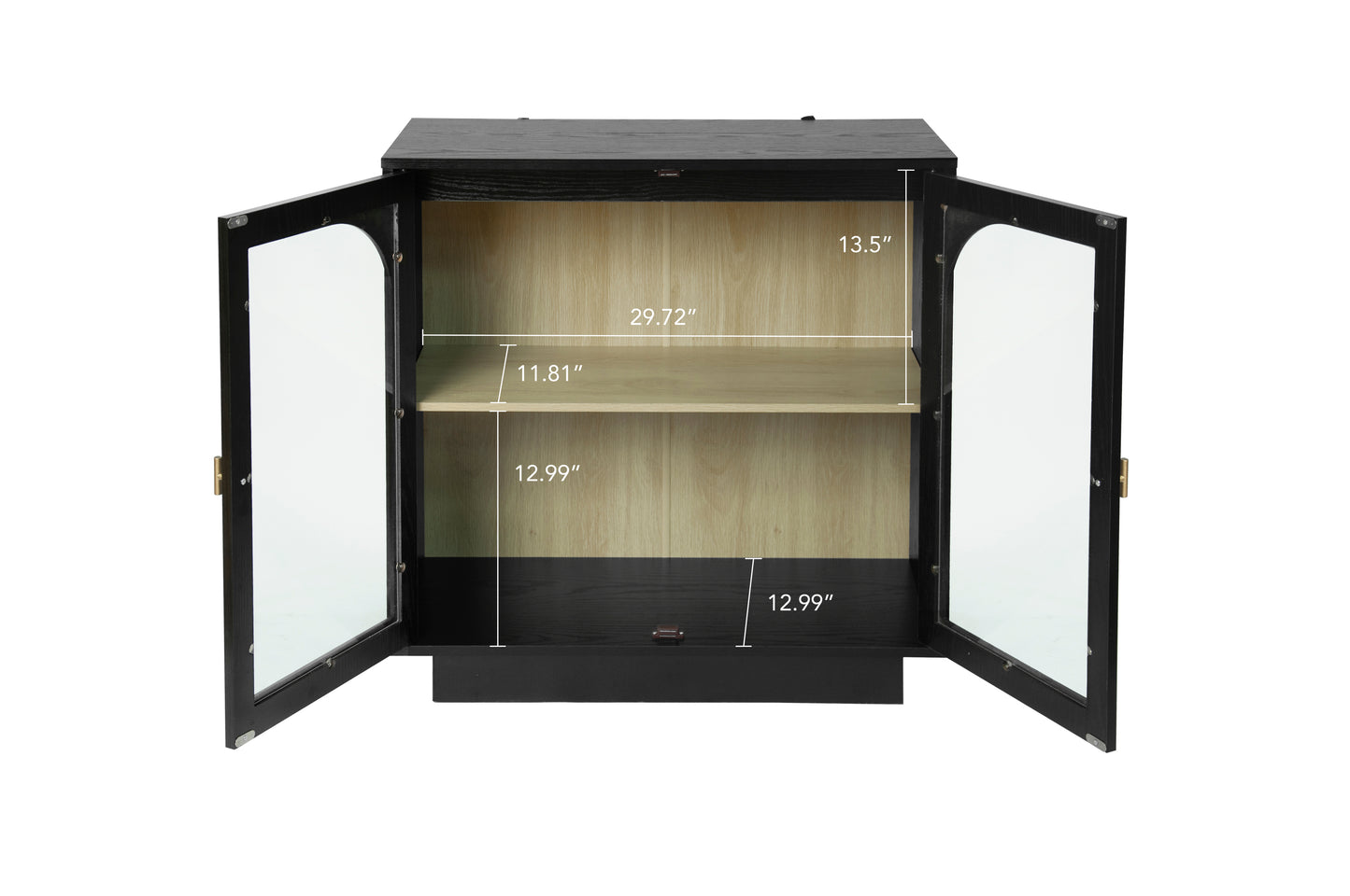 Storage Cabinet with Acrylic Door for Living Room, Dining Room, Study