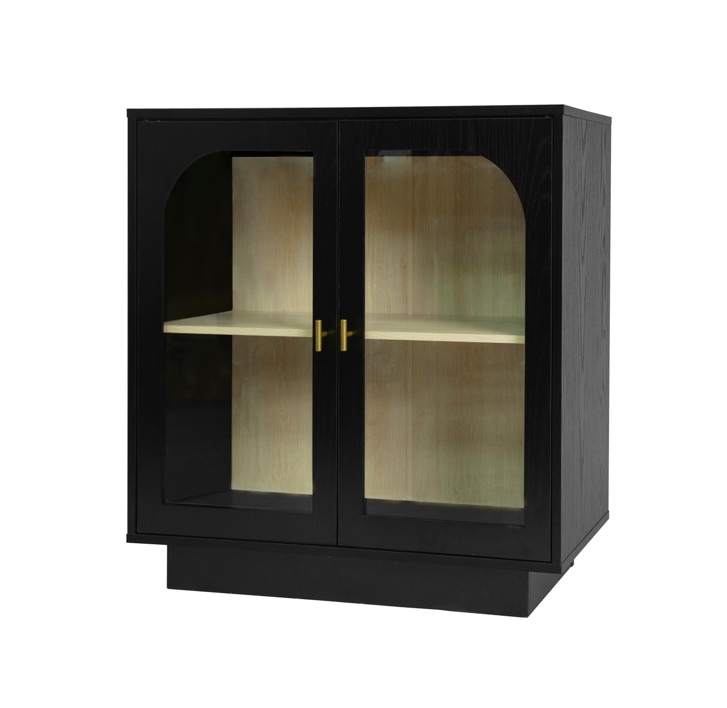 Storage Cabinet with Acrylic Door for Living Room, Dining Room, Study