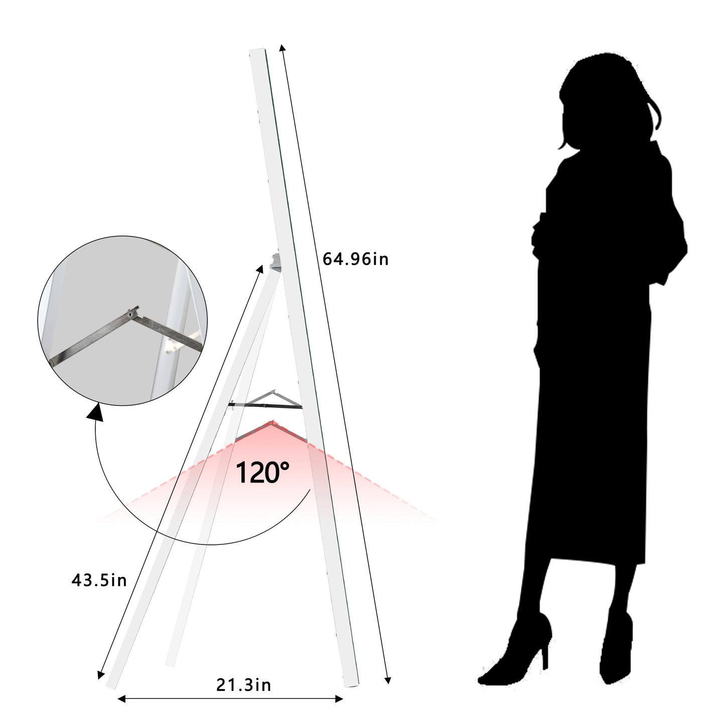 （缺货）LED Mirror Lamp With Lights