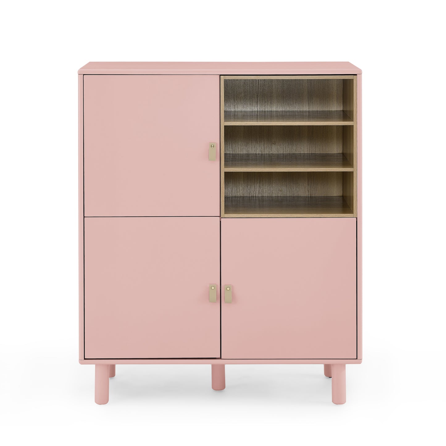 Storage cabinet with door, multifunctional storage cabinet, modern sideboard cabinet, wooden storage cabinet, leather handle drawer cabinet, home storage cabinet, office cabinet