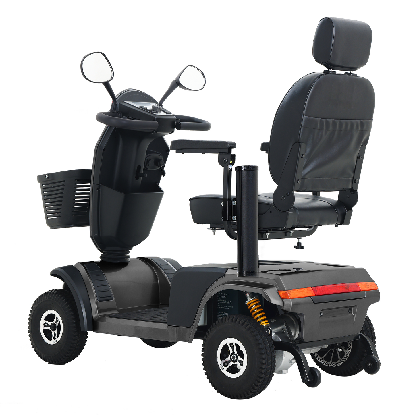 （9.6~9.13补货）S500-BLACK Heavy Duty Mobility Scooter