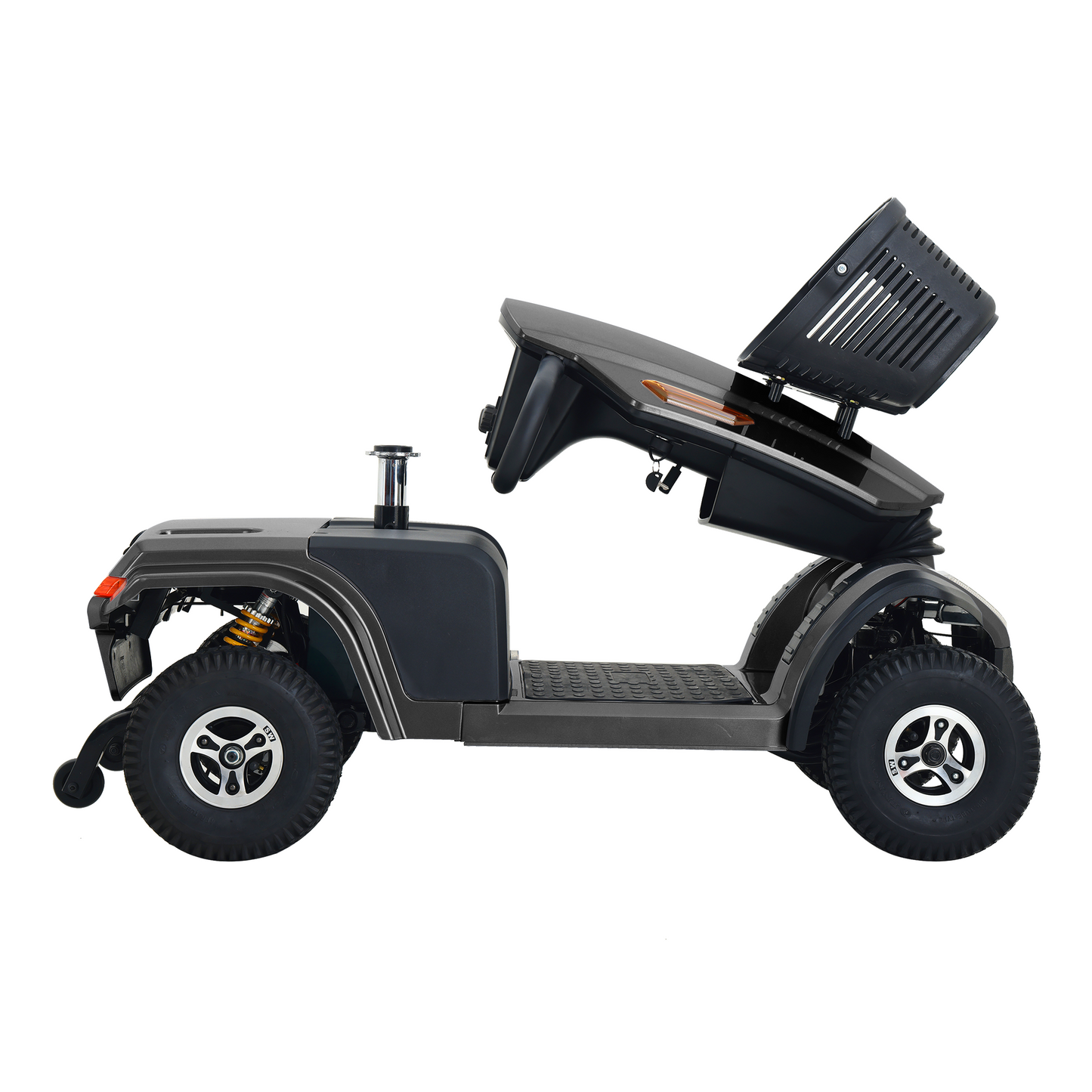 （9.6~9.13补货）S500-BLACK Heavy Duty Mobility Scooter