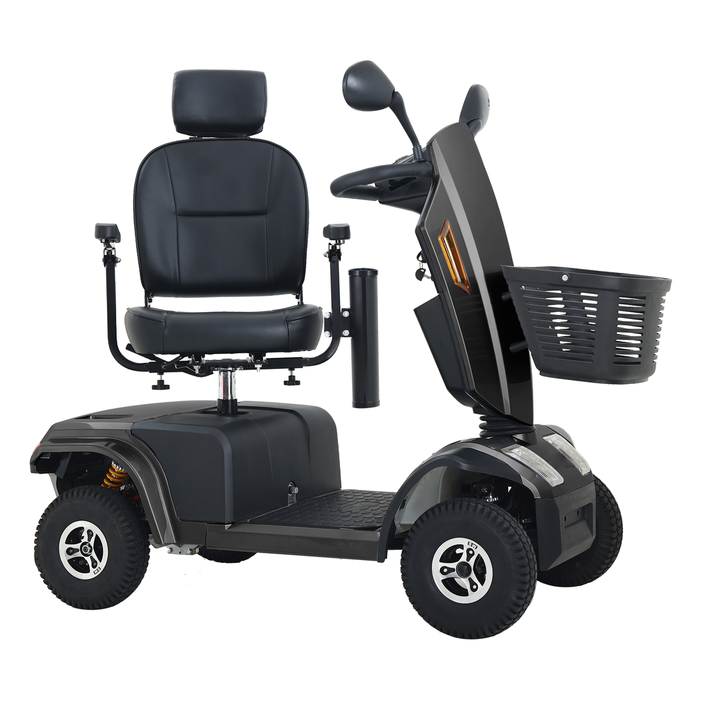 （9.6~9.13补货）S500-BLACK Heavy Duty Mobility Scooter