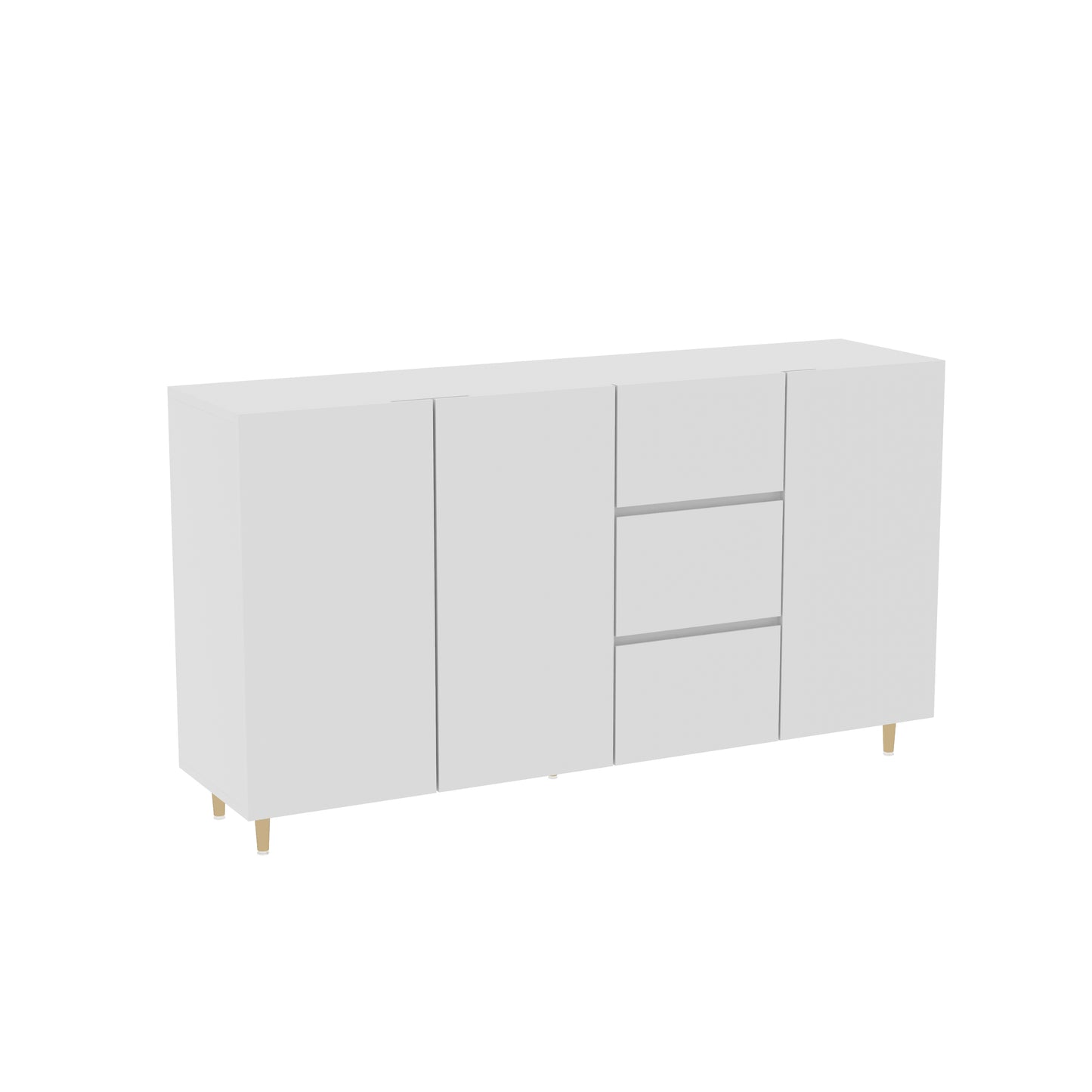 2402Rich level of storage space, divided display storage one of the diversified side cabinets, suitable for dining room, living room