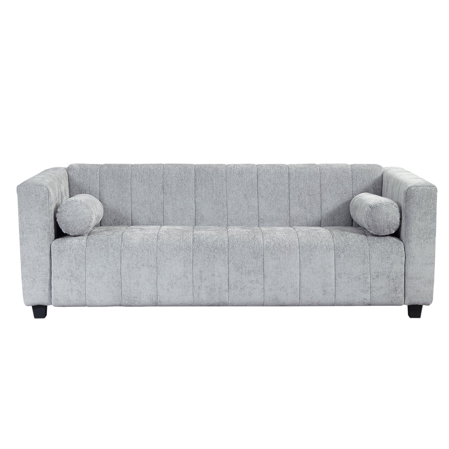 U_Style 78.7''Upholstered Sofa for Living Room, Bedroom, Salon, Simplified Style