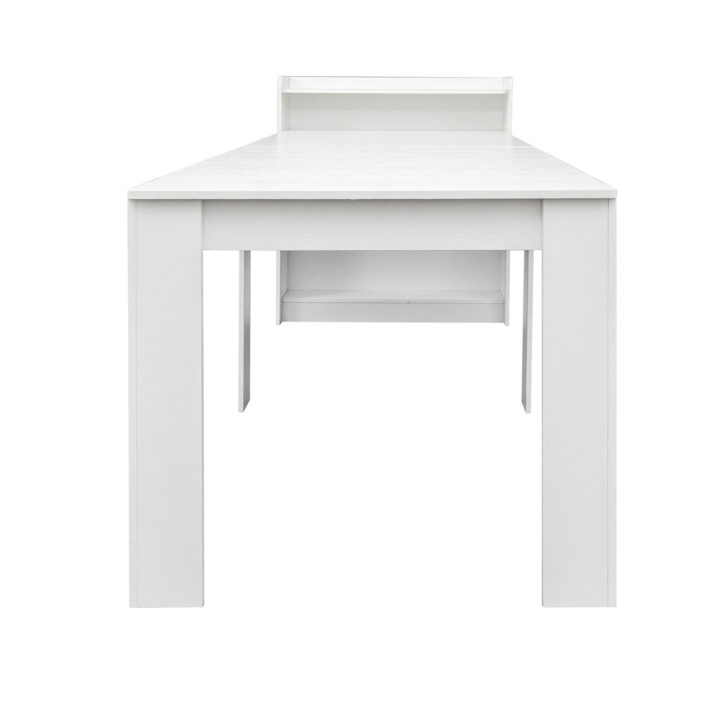 （缺货）Modern Extendable Dining Table with Storage