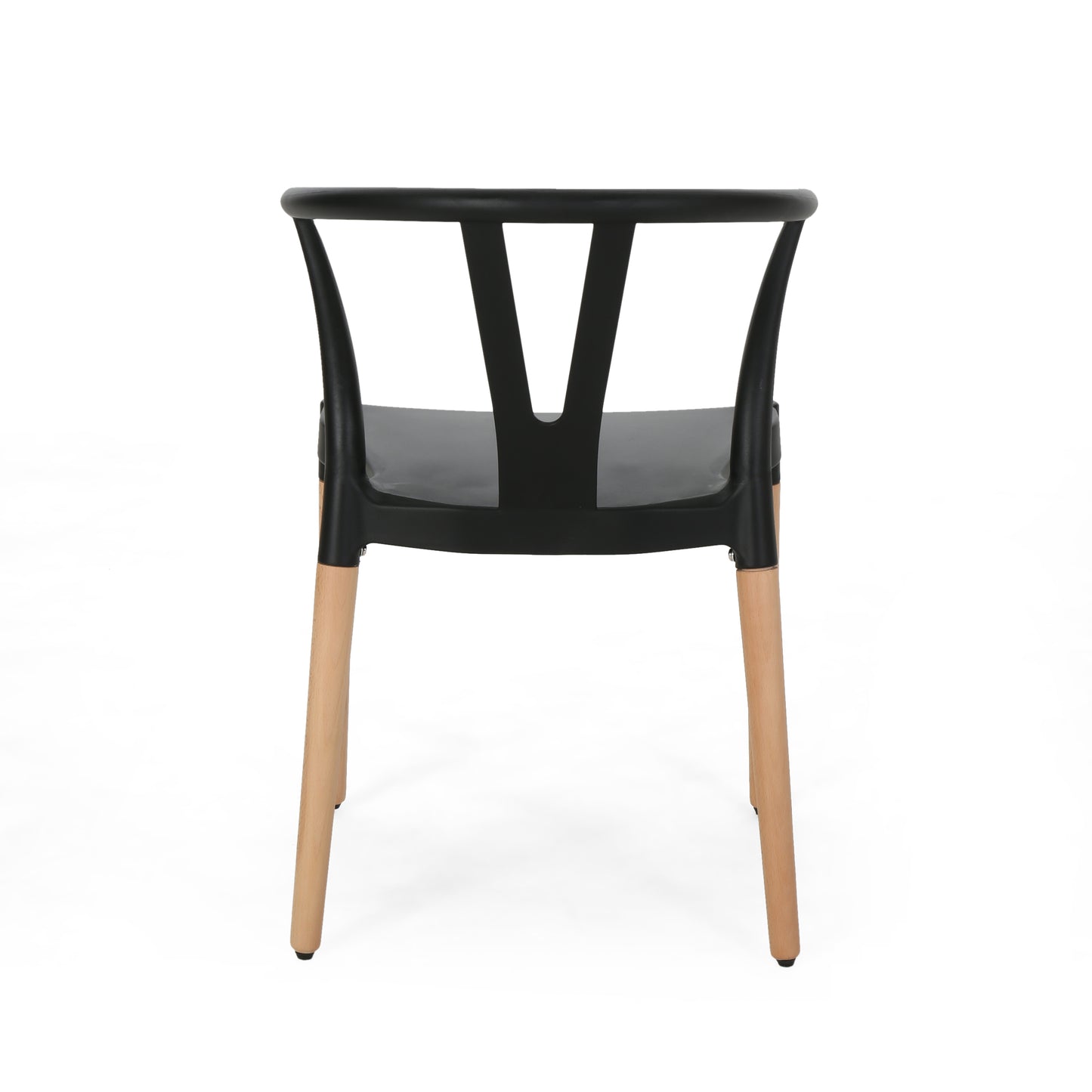 PLASTIC DINING CHAIR(set of 2)