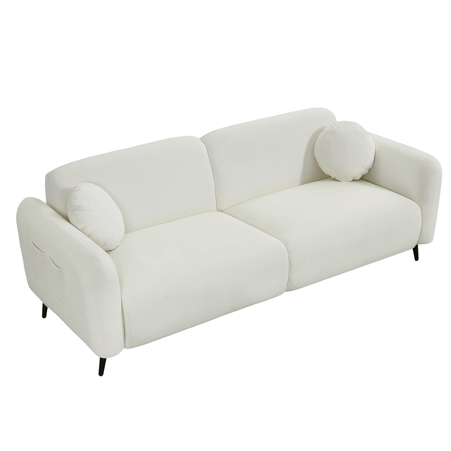 U_Style 83.9''Upholstered Sofa for Living Room, Bedroom, and Apartments