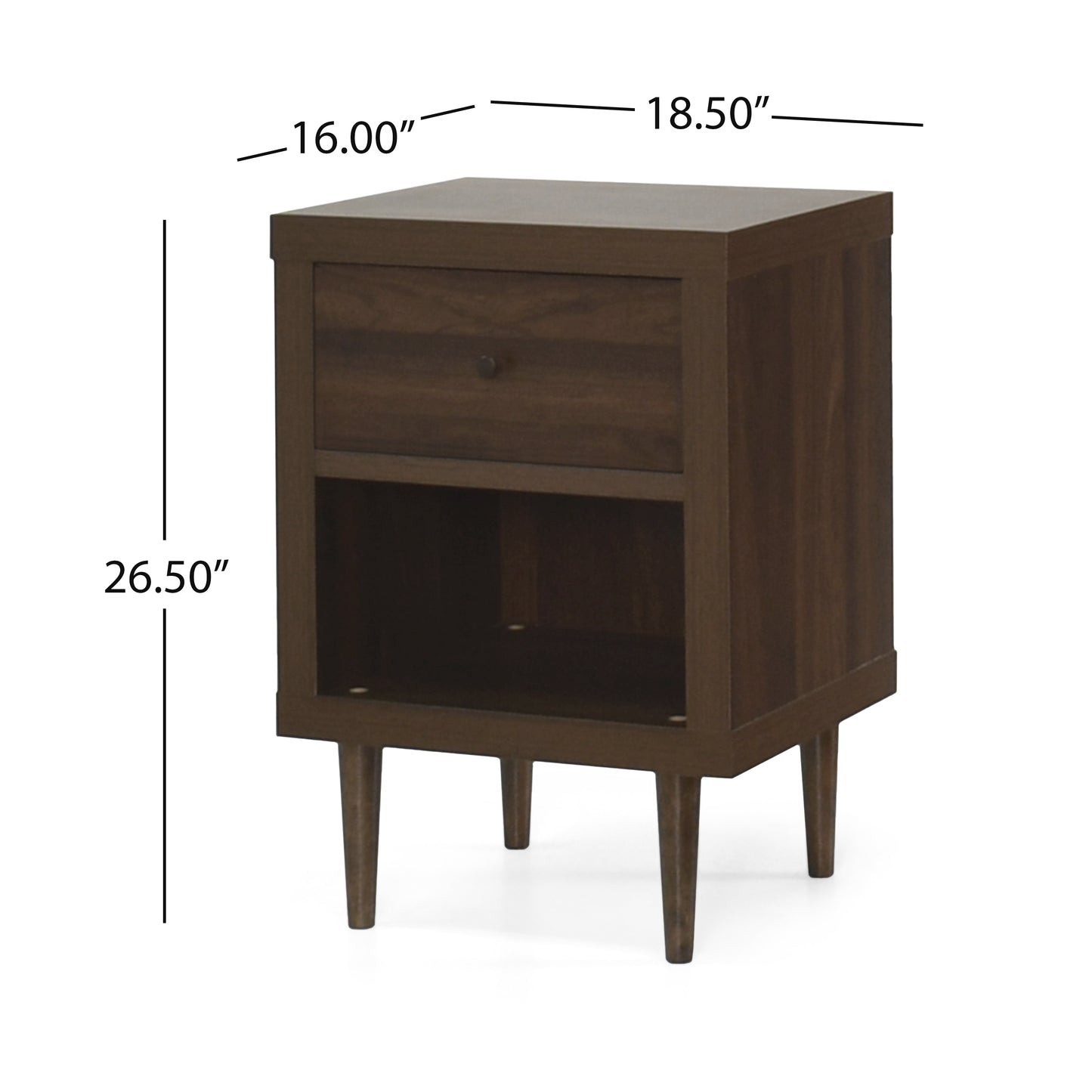 1-DRAWER NIGHTSTAND